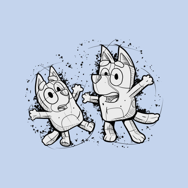 Cartoon Dog Sketch-Mens-Premium-Tee-nickzzarto