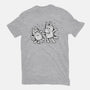 Cartoon Dog Sketch-Mens-Basic-Tee-nickzzarto