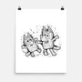 Cartoon Dog Sketch-None-Matte-Poster-nickzzarto