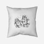 Cartoon Dog Sketch-None-Removable Cover-Throw Pillow-nickzzarto