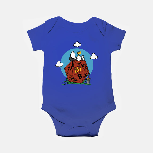 Comic Dog RPG-Baby-Basic-Onesie-Studio Mootant