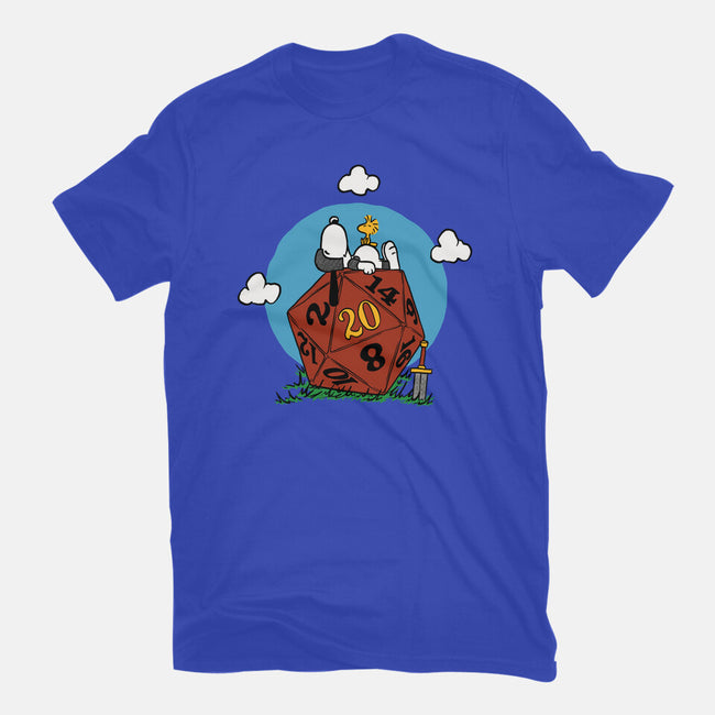 Comic Dog RPG-Mens-Basic-Tee-Studio Mootant