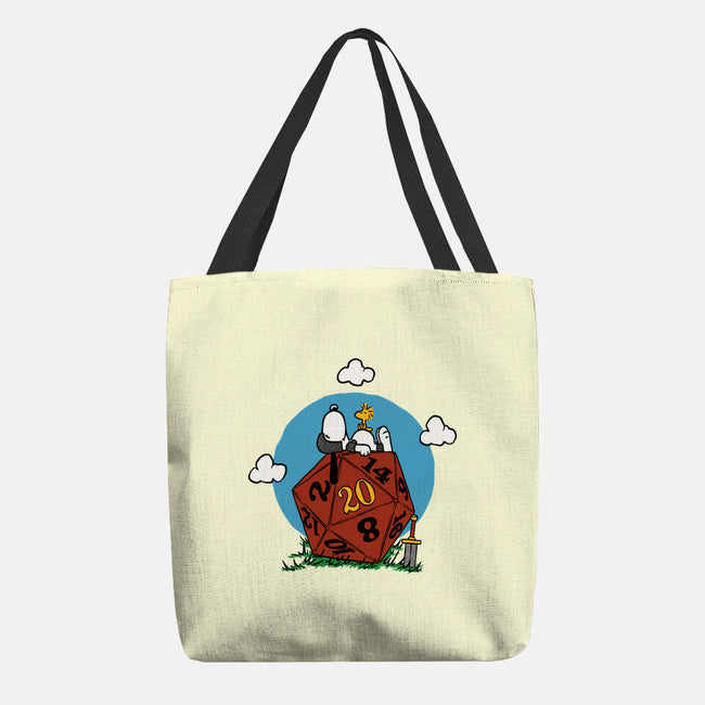 Comic Dog RPG-None-Basic Tote-Bag-Studio Mootant