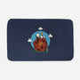 Comic Dog RPG-None-Memory Foam-Bath Mat-Studio Mootant