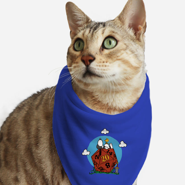 Comic Dog RPG-Cat-Bandana-Pet Collar-Studio Mootant