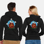 Comic Dog RPG-Unisex-Zip-Up-Sweatshirt-Studio Mootant