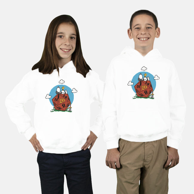 Comic Dog RPG-Youth-Pullover-Sweatshirt-Studio Mootant