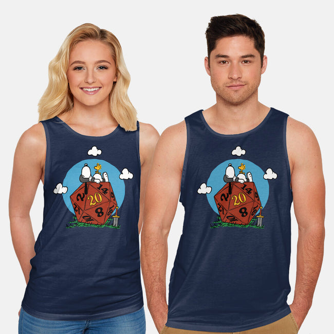 Comic Dog RPG-Unisex-Basic-Tank-Studio Mootant