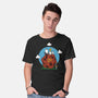 Comic Dog RPG-Mens-Basic-Tee-Studio Mootant