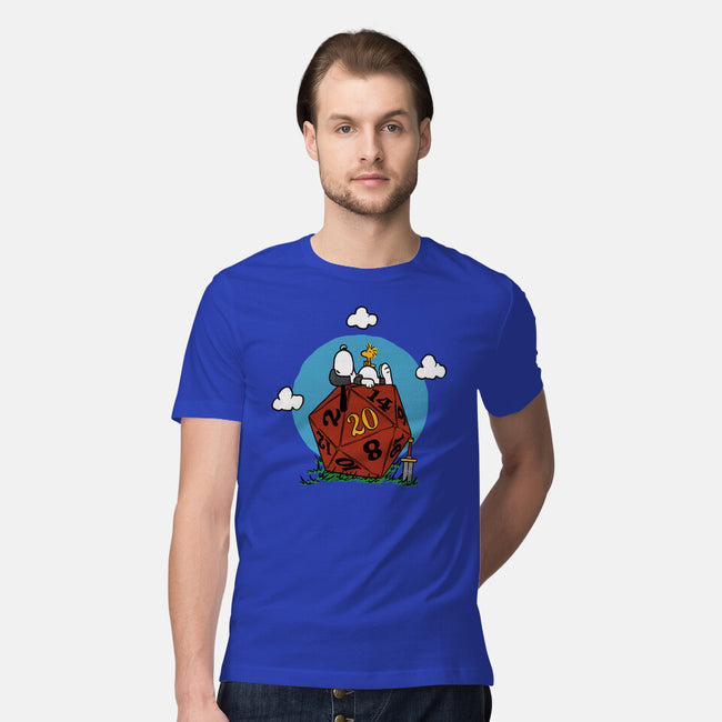 Comic Dog RPG-Mens-Premium-Tee-Studio Mootant