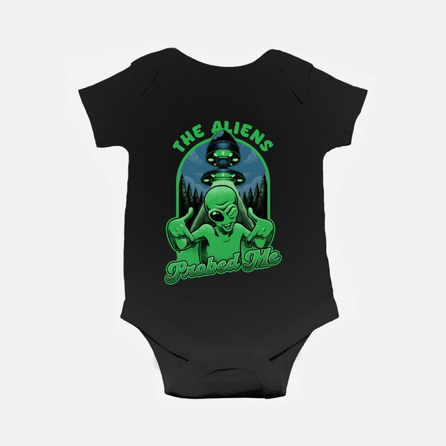 Aliens Probed Me-Baby-Basic-Onesie-Studio Mootant