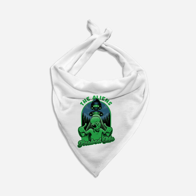 Aliens Probed Me-Dog-Bandana-Pet Collar-Studio Mootant