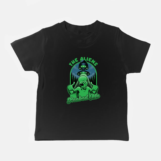 Aliens Probed Me-Baby-Basic-Tee-Studio Mootant