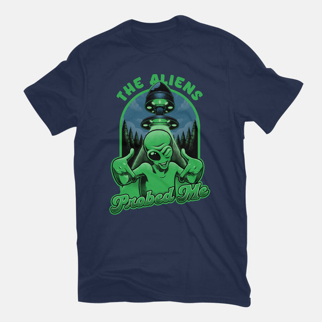 Aliens Probed Me-Womens-Fitted-Tee-Studio Mootant