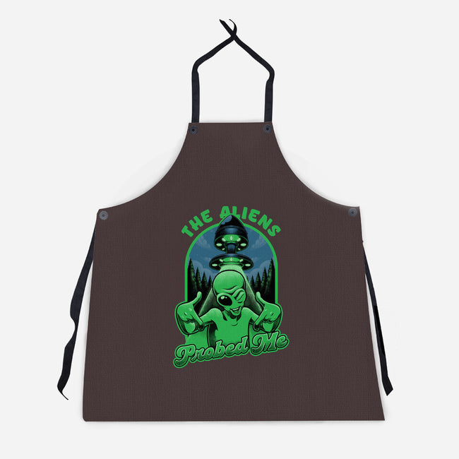 Aliens Probed Me-Unisex-Kitchen-Apron-Studio Mootant