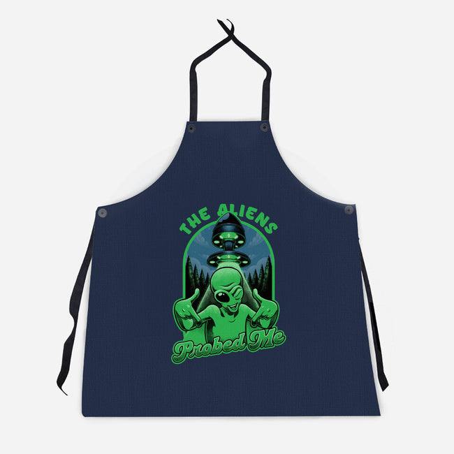 Aliens Probed Me-Unisex-Kitchen-Apron-Studio Mootant