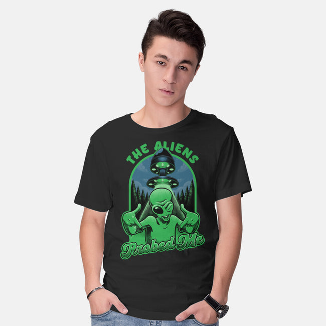 Aliens Probed Me-Mens-Basic-Tee-Studio Mootant