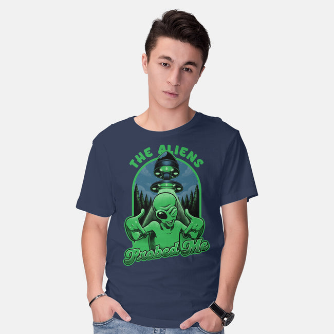 Aliens Probed Me-Mens-Basic-Tee-Studio Mootant