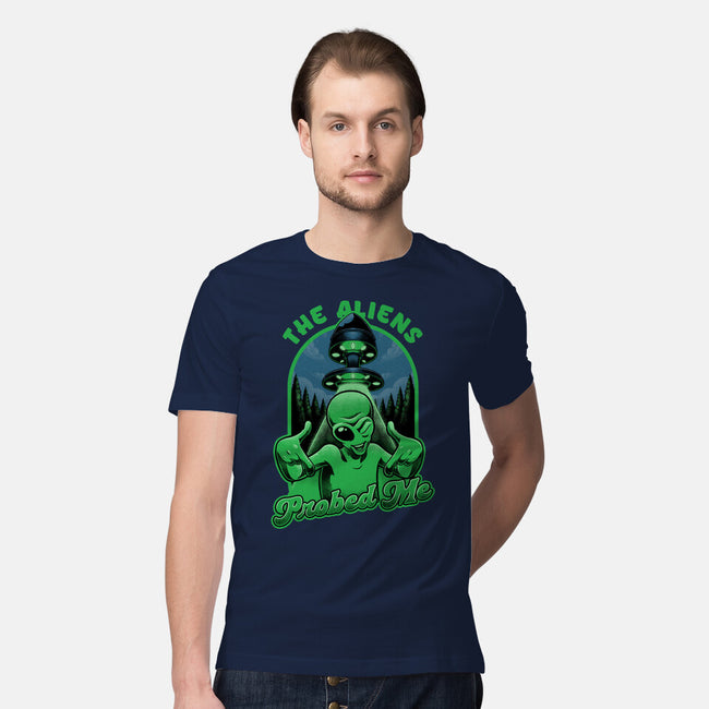 Aliens Probed Me-Mens-Premium-Tee-Studio Mootant