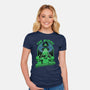 Aliens Probed Me-Womens-Fitted-Tee-Studio Mootant