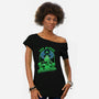 Aliens Probed Me-Womens-Off Shoulder-Tee-Studio Mootant