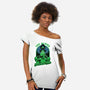 Aliens Probed Me-Womens-Off Shoulder-Tee-Studio Mootant