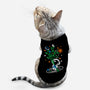 Astronaut Embroidery-Cat-Basic-Pet Tank-NemiMakeit