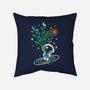 Astronaut Embroidery-None-Removable Cover-Throw Pillow-NemiMakeit