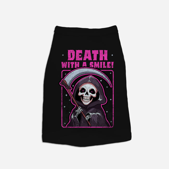 Death With A Smile-Cat-Basic-Pet Tank-fanfreak1