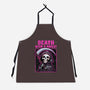 Death With A Smile-Unisex-Kitchen-Apron-fanfreak1