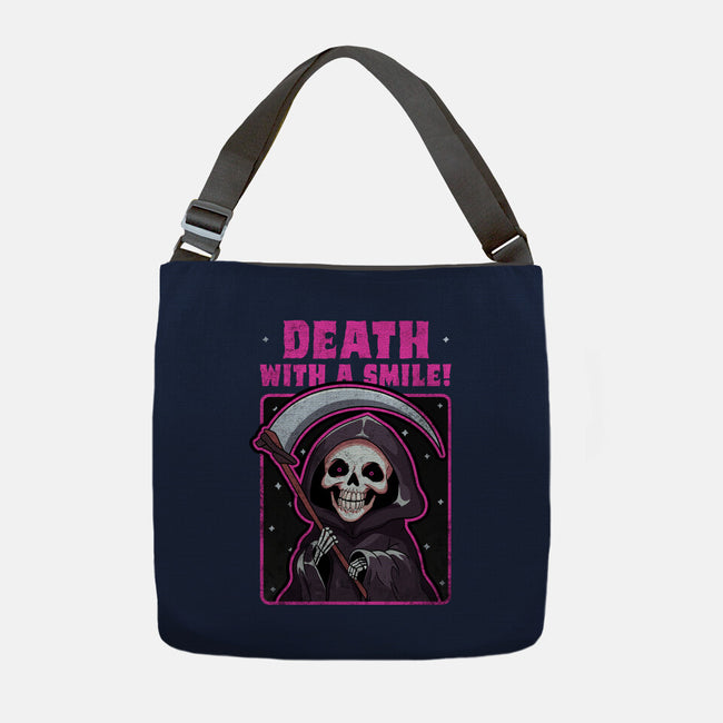 Death With A Smile-None-Adjustable Tote-Bag-fanfreak1