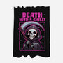 Death With A Smile-None-Polyester-Shower Curtain-fanfreak1