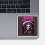 Death With A Smile-None-Glossy-Sticker-fanfreak1