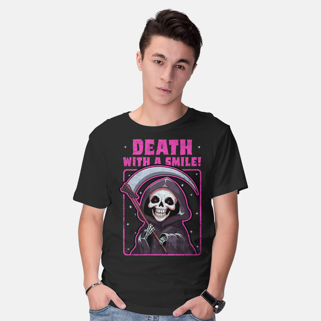 Death With A Smile-Mens-Basic-Tee-fanfreak1