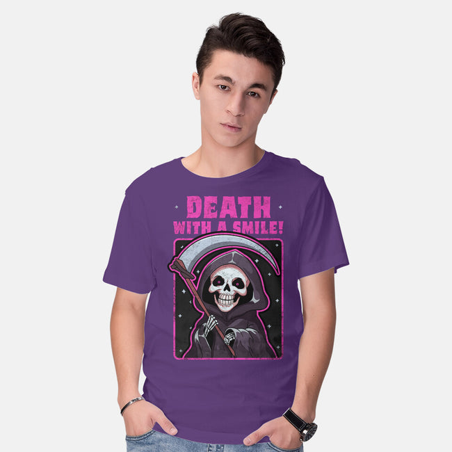 Death With A Smile-Mens-Basic-Tee-fanfreak1