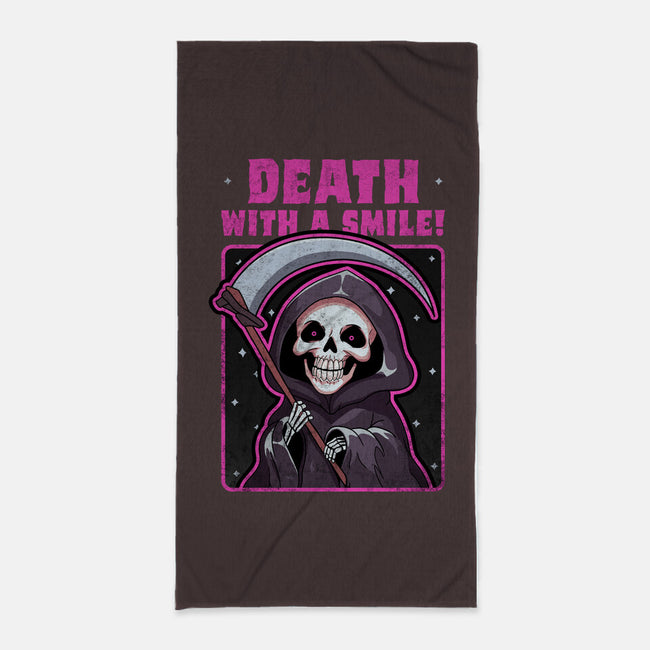 Death With A Smile-None-Beach-Towel-fanfreak1