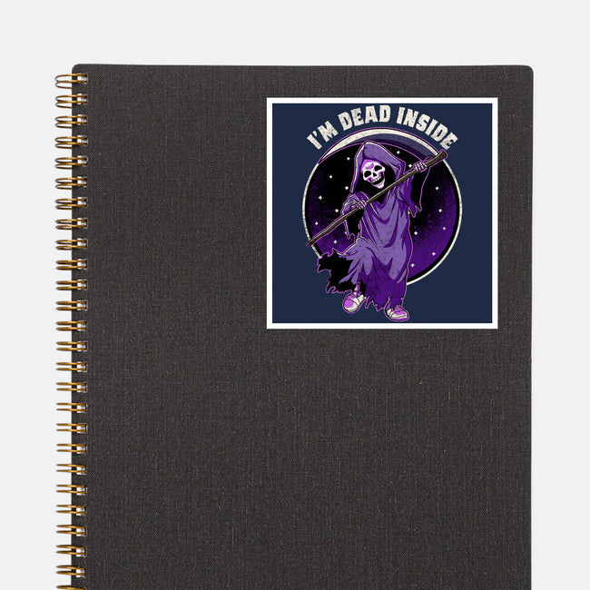 Dead Inside-None-Glossy-Sticker-fanfreak1