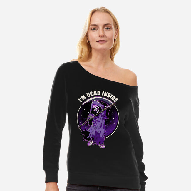 Dead Inside-Womens-Off Shoulder-Sweatshirt-fanfreak1