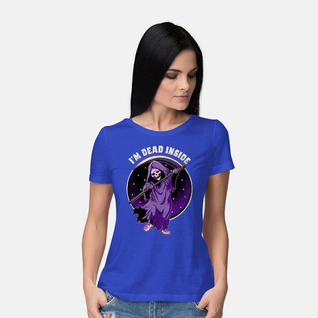 Dead Inside-Womens-Basic-Tee-fanfreak1