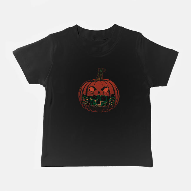 Pumpkin Surprise-Baby-Basic-Tee-fanfreak1