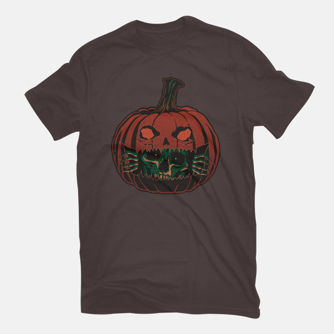 Pumpkin Surprise-Womens-Basic-Tee-fanfreak1