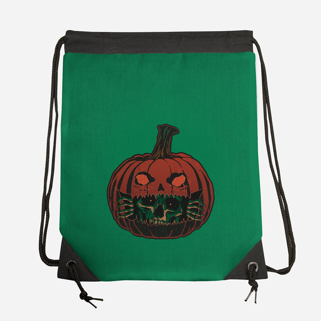 Pumpkin Surprise-None-Drawstring-Bag-fanfreak1