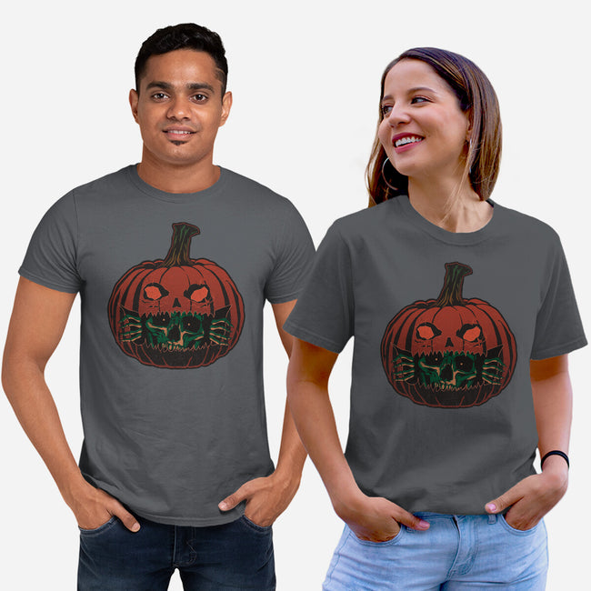 Pumpkin Surprise-Unisex-Basic-Tee-fanfreak1