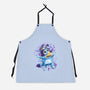 Dog Paint Drops-Unisex-Kitchen-Apron-nickzzarto