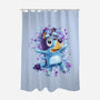 Dog Paint Drops-None-Polyester-Shower Curtain-nickzzarto