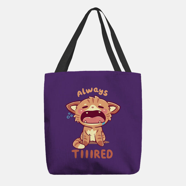 Always Tiiired-None-Basic Tote-Bag-TechraNova