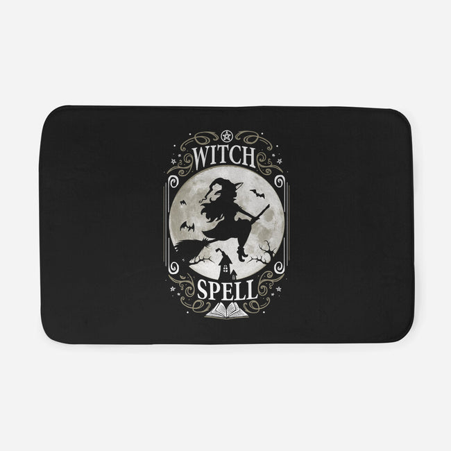 Witch Spell-None-Memory Foam-Bath Mat-Vallina84