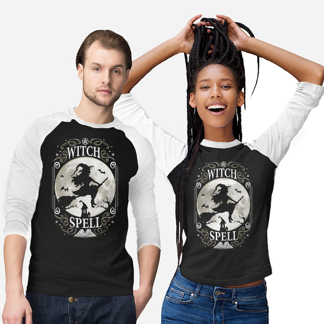 Witch Spell-Unisex-Baseball-Tee-Vallina84