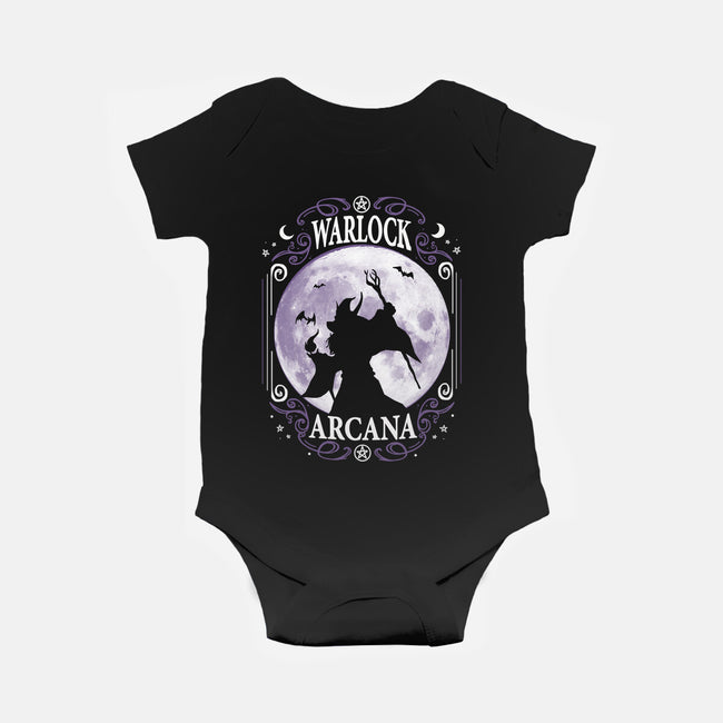 Warlock Arcana-Baby-Basic-Onesie-Vallina84