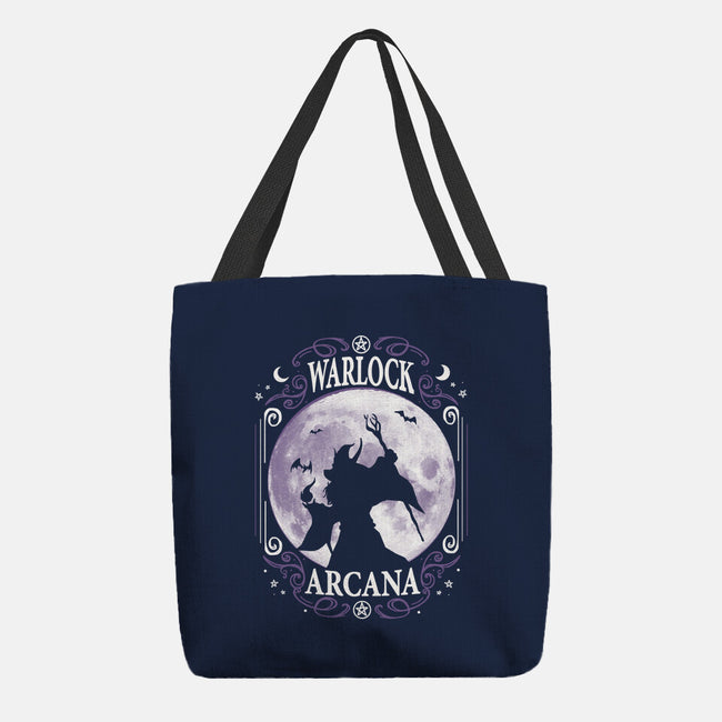 Warlock Arcana-None-Basic Tote-Bag-Vallina84